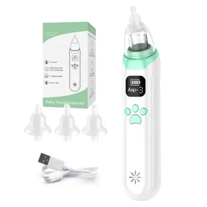 Safe Baby Nasal Aspirator Electric Nose Cleaner Nose of Suction Hygienic for Newborns
