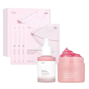 Salmon DNA PDRN Trial Kit Mini Skincare Set Hyaluronic Acid Oil Moisturizer for Face Body Breast Nose Repair Skin Travel Size