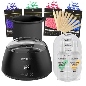 Salon Quality Colorful Premium Depilatory Digital Waxing Kit for Women and Men Hair Removal