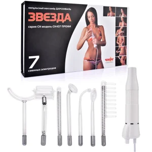 Salon Spa Use Esthetic Tool Alta Frequency Darsonval Kit Neon Argon Peloty Ozone Therapy Acne Device for Hair Body Face