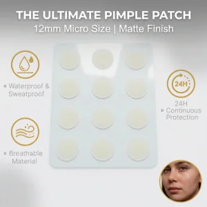 Seamless Covers Ce Certified Hydrocolloid Breathable Daytime Acne Patch for Body