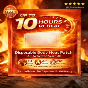 Self Heating Non woven Fabric Neck Shoulder Back Patch 8 Hours Long Lasting Body Heat Disposable OEM Factory