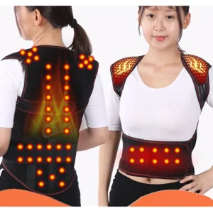 Self Heating Tourmaline Magnet Therapy Orthotic Product Waist Shoulder Brace Belt Lumbar Posture Corrector Back Support