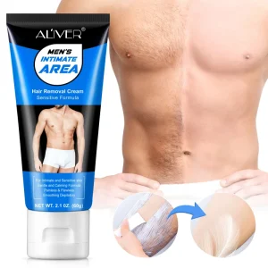 Sensitive Areas Extra Gentle Painless Depilatory Cream Intimate Hair Removal Cream for Men