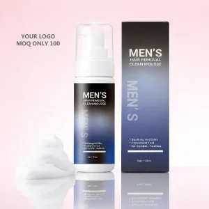 Sensitive Areas Extra Gentle Painless Flawless Depilatory Cream, Intimate Hair Removal Cream for Men