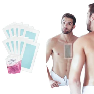 Several Color Scents Organic Big Size Home Painless Hair Removal Body Wax Gel Washable Strip Kit for Man