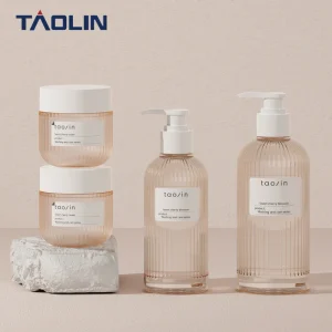 Shampoo Bottle Body Wash and Lotion Highly Transparent PETG Plastic Custom Available Face Cream Jars Spray