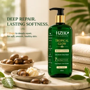 Shea Butter 20% Deep Repair Body Lotion OEM Intensive Moisturizer for Extremely Dry Skin Custom Formula & Packaging Available