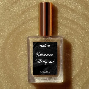 Shimmer Body Care Natural Glow Liquid Makeup Highlighter Organic Body Shimmer Oil