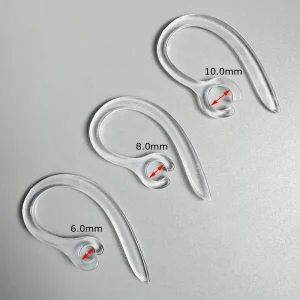 Silicone Earhooks for In Ear Earphone 6mm 8mm 10mm Earbuds Anti Lost Sport Ear Hooks