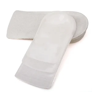 Silicone Gel Material Offers Soft Comfortable Support to Ease Heel Pain Fatigue and Discomfort