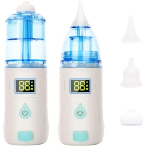 Silicone Nasal Snot Cleaner Rinse Kit Nose Sucker Rechargeable Irrigation System Electric Baby Nasal Aspirator