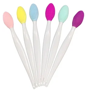 Silicone Nose Cleaning Brush Blackhead Remover Facial Care Double Side Nose Cleaner Brush