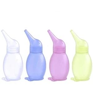 Silicone Re usable Penguin Sniffer Baby Sniffing Preventing Suck Snot Newborn Baby Children’s Sucker Cleaner Nasal Aspirator
