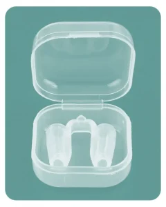 Silicone Soft Semi-transparent Nostril Retainer Nose Pad for Surgery and Rhinoplasty Nasal Dilator Nose Clip Anti-Snore Device