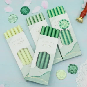 Simple and Fashionable Fire Paint Wax Rods Round Wax Strips Eco friendly sealed Envelope Mouth Fire Paint Seal Wax