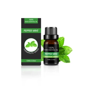 Single Bottle Peppermint Essential Oils Natural Therapeutic Grade Aromatherapy Oil Gift Kit for Diffuser