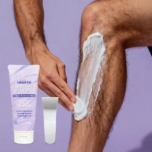Skin Care Glycerin Hair Removal Cream Vitamin E Hyaluronic Acid Paraben free Smoothing Painless Depilatory Cream for Daily Use
