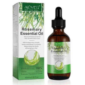 Skin Care Nourishes Scalp Rosemary Oil 100% Pure Natural Organic Rosemary Essential Oil for Hair Growth Eyebrow Eyelash