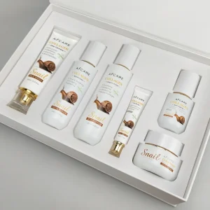 Skin Care Product Set for Whitening Skin Cruelty free Moisturizer Anti aging and Collagen Snail Body Skin Care Sets