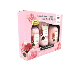 Skin Care Products Organic Skin Body Whitening Cream Rose Bath Gift Set Brightening Lotion Hand Cream Skin Body Care Set