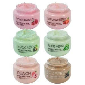 Skin Care Products Whitening Body Scrub Exfoliating Particle Remove Dead Skin Smooth Delicate Skin Face and Body Scrub