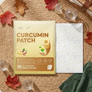 Skin Friendly Turmeric Curcumin Transdermal Patch Natural Herbal Body Care Health Stickers