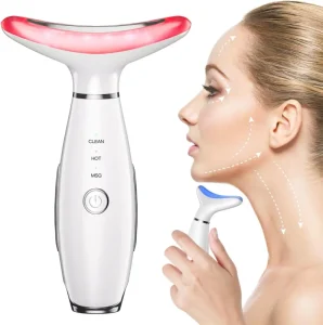 Skin Tightening Face and Neck Lifting Massager Device Anti Aging Face Skin Care Anti Aging Wrinkle Removal Beauty Device