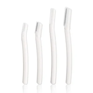 Skincare Eyebrow Razor Tools White Black 2pcs 4pcs Skincare Razor Set Facial Razor for Personal Care Tools