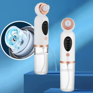 Small Bubble Vacuum Blackhead Remover Home Use Handheld Skin Care Pore Cleaner Strong Suction Power Blackhead Remover