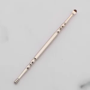 Smart Earpick Stainless Repeated Use Wax Cleaning Golden Earpick