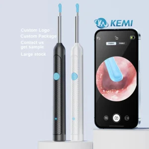 Smart Wireless Visual Ear Cleaner Rechargeable Type-C Electric Endoscope Wax Removal Tool 6 LED Lights Earpick with HD Camera