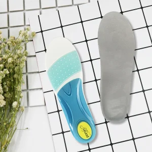 Sneakers Full Length Insoles Breathable Shock Absorption Orthotic Flat Feet Insoles for Shoes