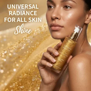 Soft Glow Shimmer Oil Fine Particle Texture Mild Full Body Skin Beautification Body Shimmer Oil