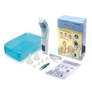 Soft Silicone Strong Suction Baby Care Product Electric Nasal Aspirator Nose Cleaner