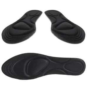 Soft-soled High-Heel Full Insoles for Women Ultra Soft Breathable Odor-Resistant Shock-Absorbing Massage Running Insoles