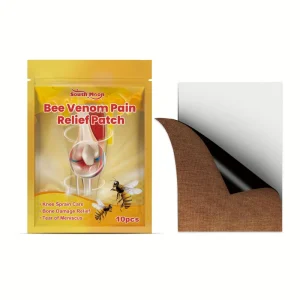 South Moon High Quality 10 PCs Pack Natural Bee Venom Patch for Knee Back Neck Shoulder Joint & Body Patches