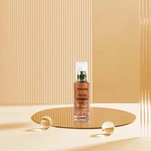 Sparkling Luster Shiny Body Shimmer Body Oil Glitter for Face and Body
