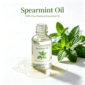 Spearmint Essential Oil Bulk Private Label Organic Natural for Soap Making and Tobacco Flavor Applications