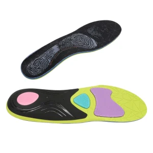 Sport Orthotic Insoles High Arch Support Shock Absorption Anti Slip Cushioning Inserts for Running Work Sports Comfort Insoles