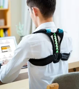 Sports Spinal Fixation Belt Back Correction Device Foldable Portable Class I Medical Device Improving Posture Correction Back