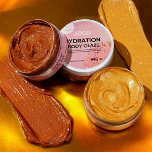Squalene Oil No Greasy Shea Butter Glow Pearl Highlighter Illuminator Body Glaze Shimmer Body Butter