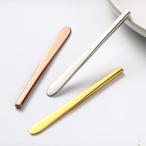 Stainless Steel Facial Mask Applicator Eye Cream Spoon Makeup Spatula for Cosmetic Tools Skincare Accessory