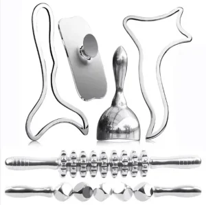 Stainless Steel Physical Therapy Body Massage Engraving Tools Metal Therapy Tools Set