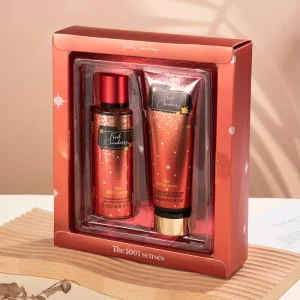 Stocked 1001 Senses Regular Size 250ml Body Mist and 236ml Body Cream Moisturizing Skin Care Gift Perfume Gift Set
