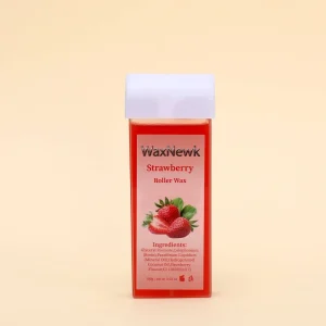 Strawberry 100ml Hair Removal Depilatory Painless Wax Roller Cartridges Roll on Wax Cartridge