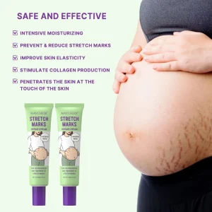 Stretch Mark and Scar Removal Cream for Pregnancy Belly Creams for Wrinkles Obesity Fat Marks Scars Moisturizing Remove Marks