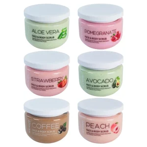 Sugar Body Scrub Private Label Foaming Coconut Vanilla Natural Strawberry Exfoliating Whitening Herbal Body Scrub