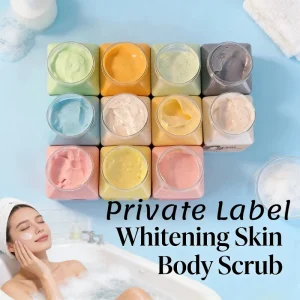 Sugar Rose Avocado Natural Moisturizing Brightening Whitening Fruit Ice Texture Body Scrub of Commercial