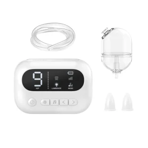 Super Suction Nose Aspirator Silicone Vacuum Cleaner 2500mAh 65kPa Toddler Nose Cleaning Pro Electric Nasal Aspirator for Baby